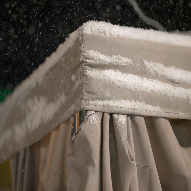 Waterdichte tuinpaviljoen: wintervast en duurzaam! 