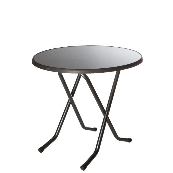 terras tafel, Ø 85 cm, inklapbaar
