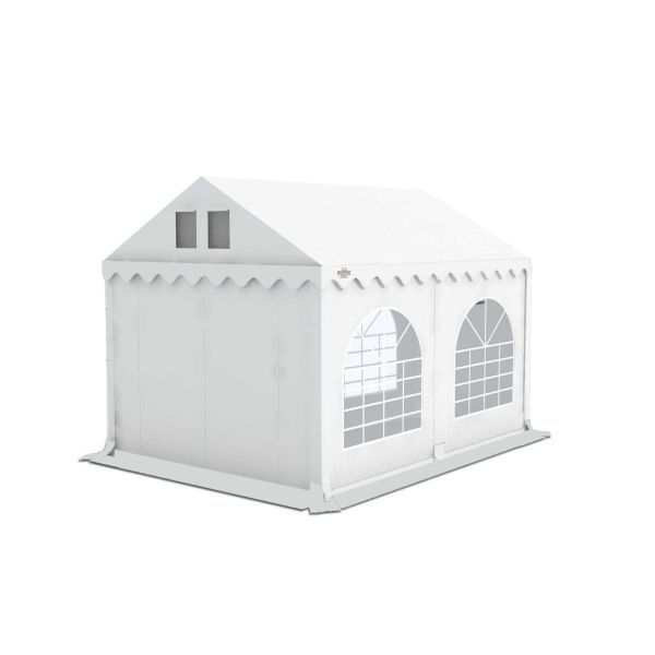 Partytent 3×4 m PVC | GRIZZLY GO‑PRO ARMORSHIELD™ 640 | Wit