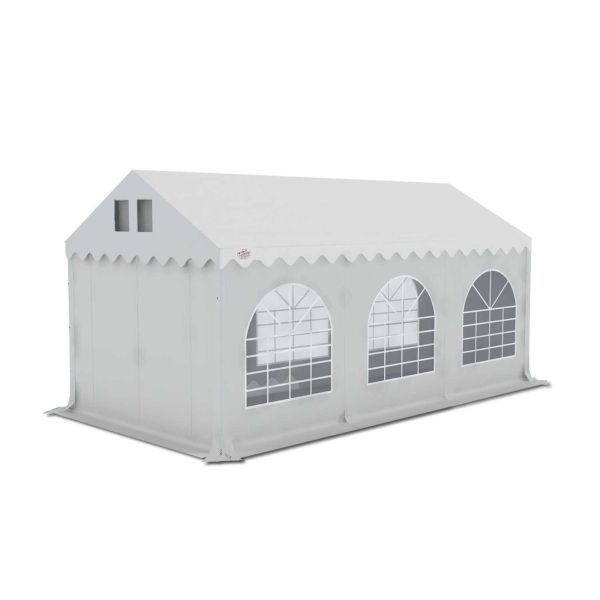 Partytent 3×6 m PVC | GRIZZLY GO PRO ARMORSHIELD™ 640 | Wit