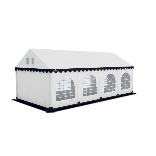 Partytent 4×8 m PVC | GRIZZLY GO PRO ARMORSHIELD™ 640 | Wit-Blauw