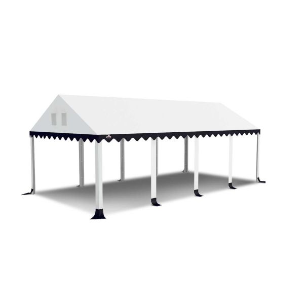 GRIZZLY GO-PRO 4x8 PVC Partytent vervangdak| Wit-Blauw