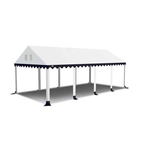 GRIZZLY GO-PRO 5x10 PVC Partytent vervangdak| Wit-Blauw