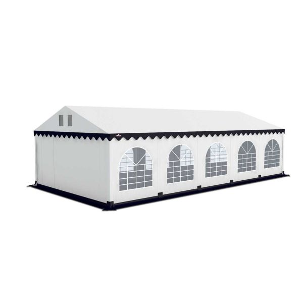 Partytent 5×10 m PVC | GRIZZLY GO‑PRO ARMORSHIELD™ 640 | Wit-Blauw