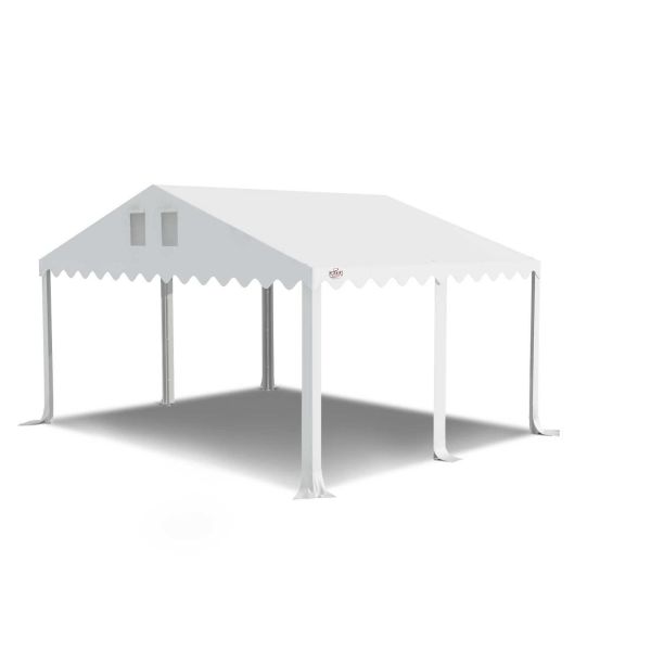 GRIZZLY GO-PRO 5x4 PVC Partytent vervangdak| Wit