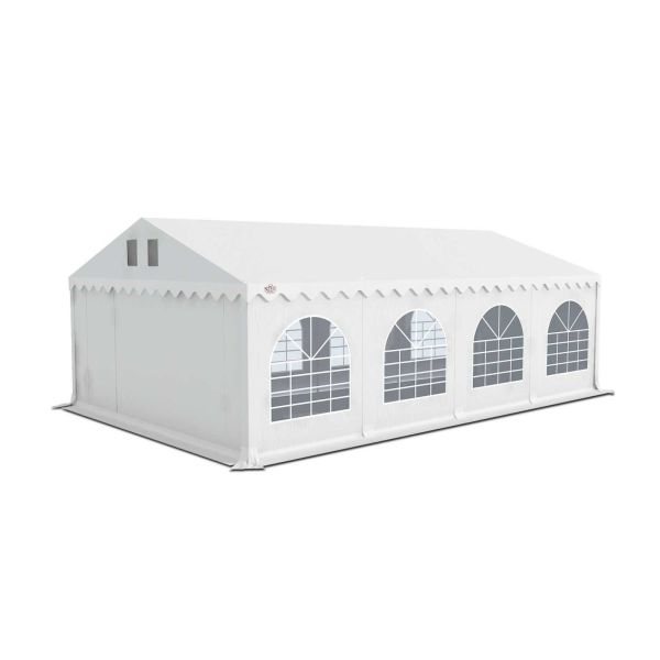 Partytent 5×8 m PVC | GRIZZLY GO‑PRO ARMORSHIELD™ 640 | Wit