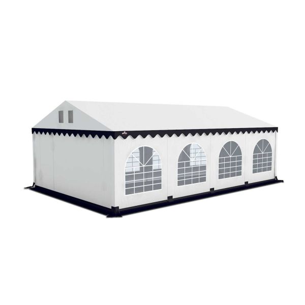 Partytent 5×8 m PVC | GRIZZLY GO PRO ARMORSHIELD™ 640 | Wit-Blauw