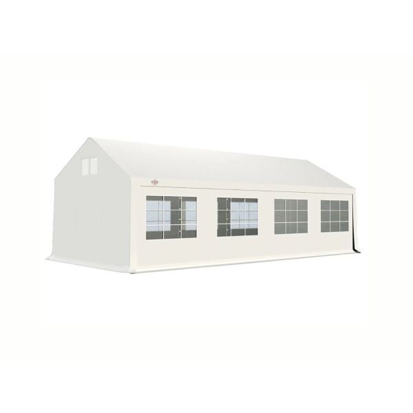 Partytent 4×8 m PVC | GRIZZLY GO BASIC DURASHIELD™ 500 | Wit