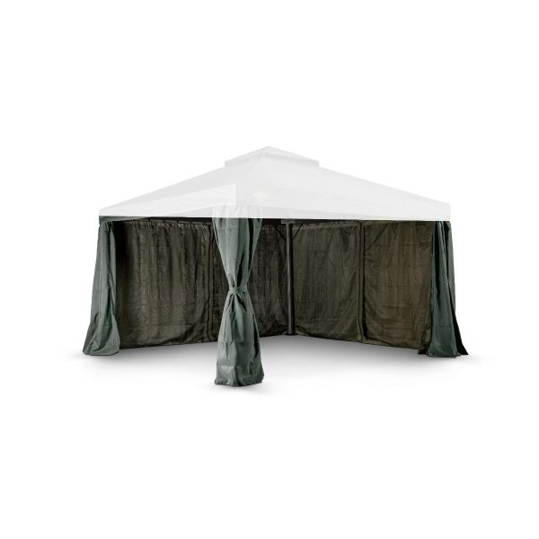 Grizzly Europe 3,5x3,5 meter zijwandenset Midnight 