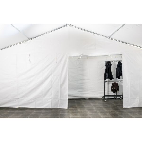 scheidingswand voor een partytent van 3 meter breed. Dit is een wand die je aan de binnenkant van je tent hangt om gebieden af te scheiden van elkaar.