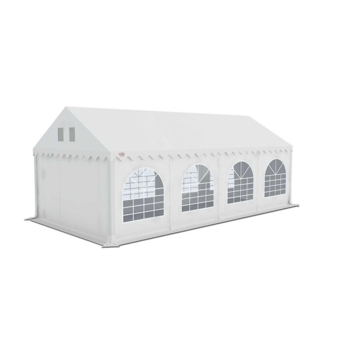 go-pro, partytent, 4x8, wit, grizzly outdoor, wit