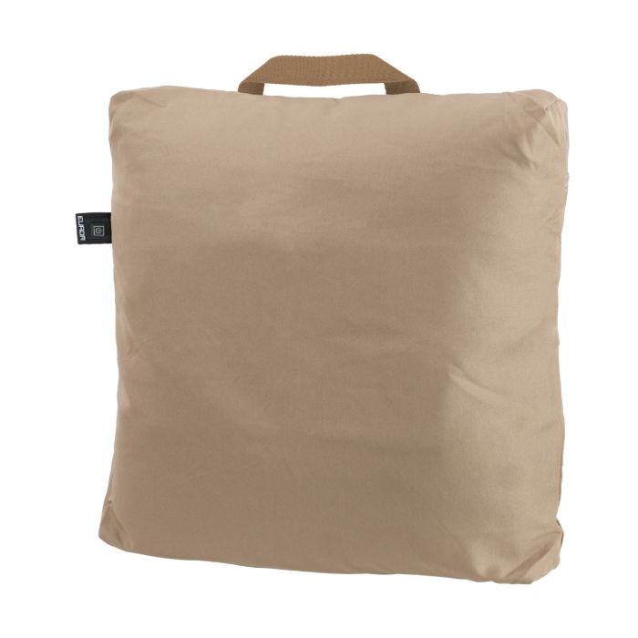 warmigo, kussen, taupe, incl. varta powerbank
