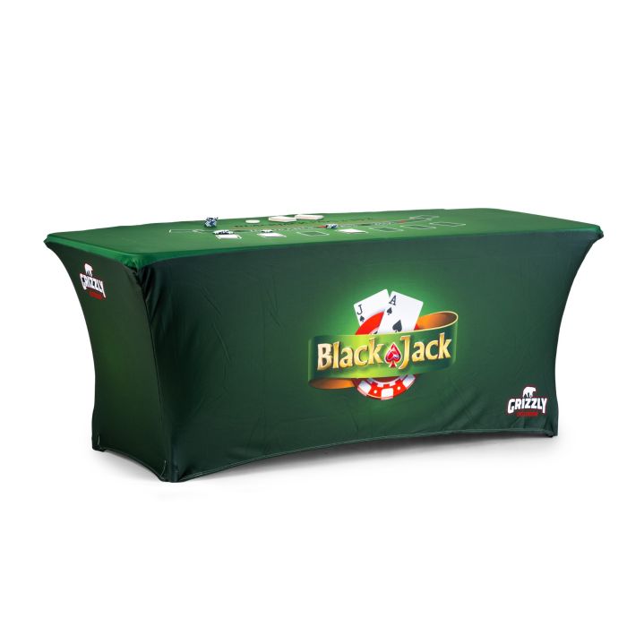 blackjack, tafel, tafelrok, grizzly outdoor