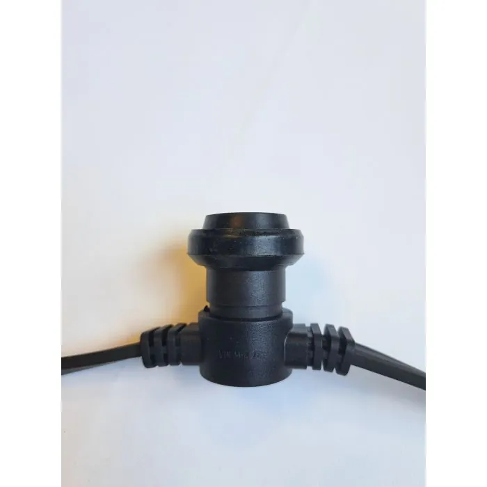 Prikkabel LED 10 Peerlampen Wit met contrastekker