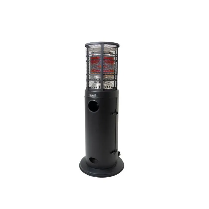 area lounge heater, eurom, zwart