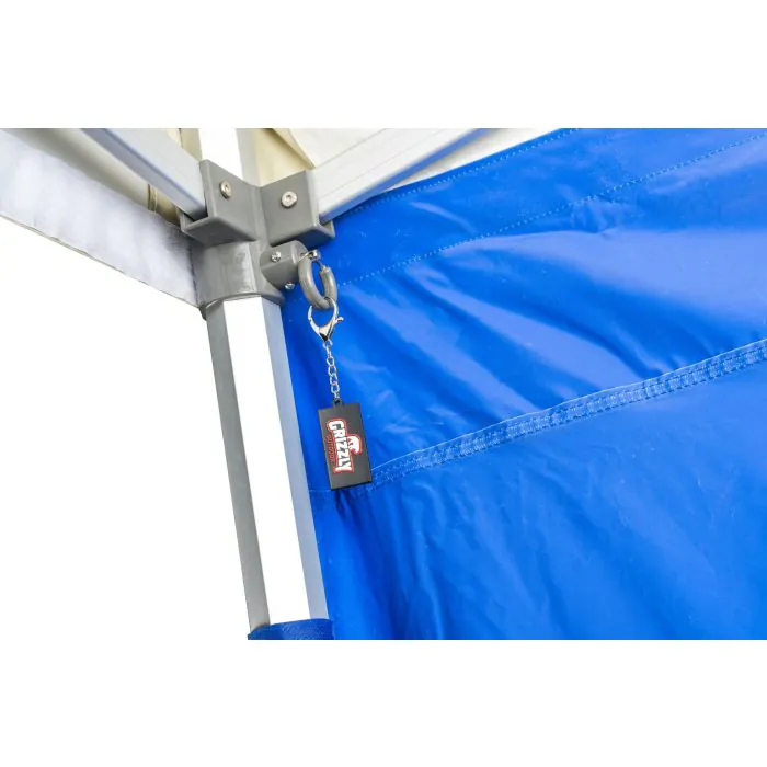 Easy Up | Zijwand 3 m met Raam Blauw