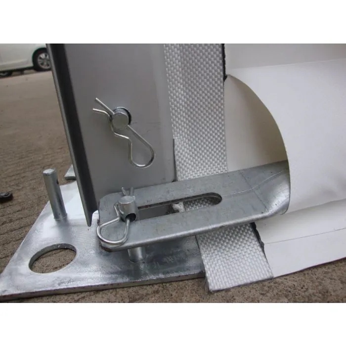Pagodetent 4x4 incl. zijwanden wit
