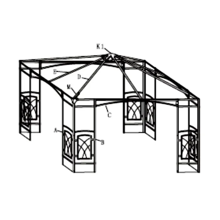 Onderdeel C 2.5x2.5 paviljoen Beauty 
