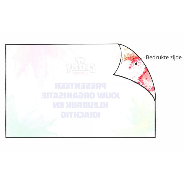 GO-SIGNING Bedrukte wand 3m | Binnenzijde