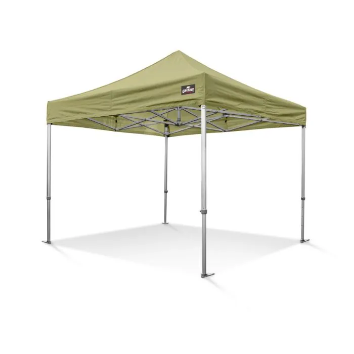 Easy up tent go-up40 olivijn zand 3x3