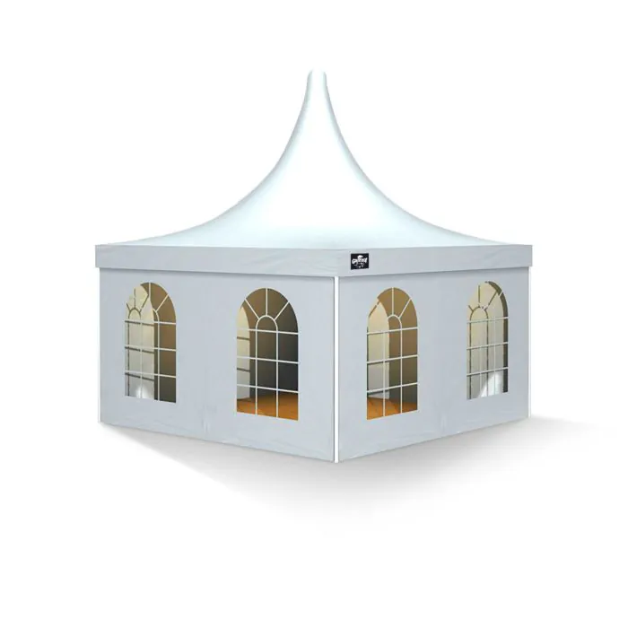 pagode, wit
