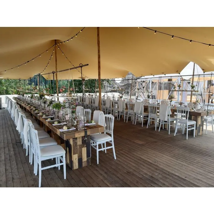 Stretchtent 10,5x12 meter compleet