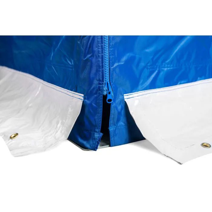 Easy Up | Zijwand 3 m met Raam Blauw