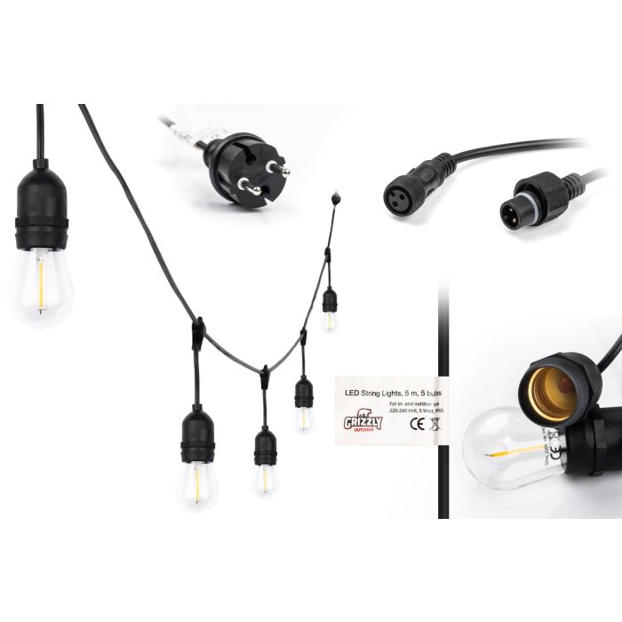 Prikkabel 30 meter Grizzly Outdoor