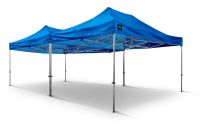 4,5x6 meter GO-UP40 Easy Up aluminium Grizzly Outdoor Blauw