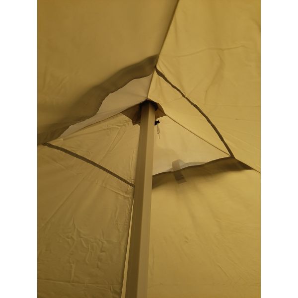 Dak Easy Up 3x3 Zand met dak ontluchting Grizzly Outdoor