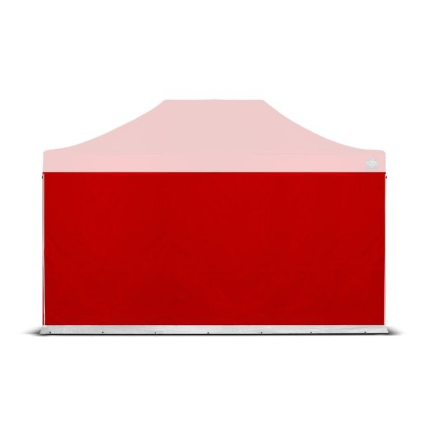 SPIKE Easy up zijwand 4,5 m solid red
