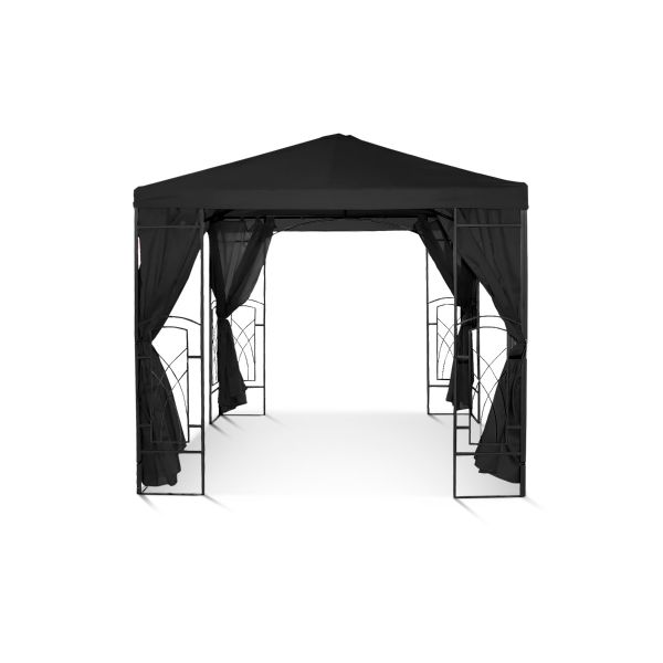 Tuinpaviljoen 2,5x2,5m Beauty Antraciet 