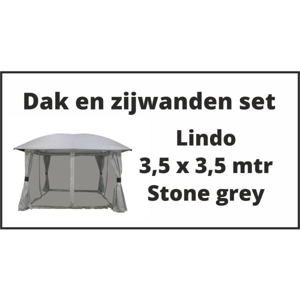 Dak en zijwanden set voor de Lindo paviljoen