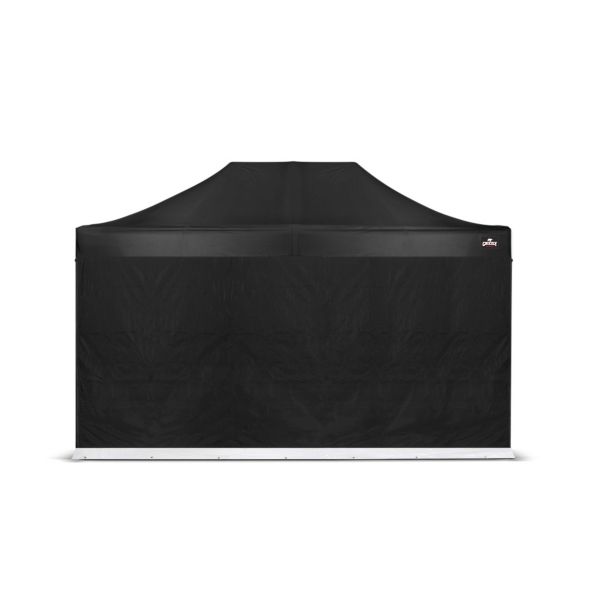 Easy Up | Zijwand 4,5 m Zwart
