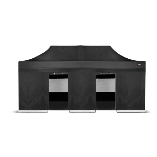 Easy Up | Zijwand 6 m Ingang Zwart