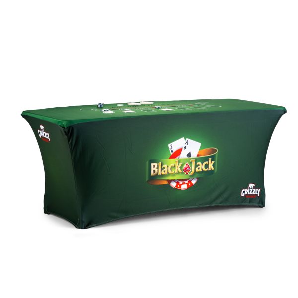 blackjack, tafel, tafelrok, grizzly outdoor