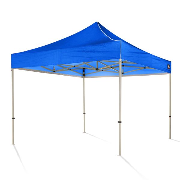 Easy up partytent blauw