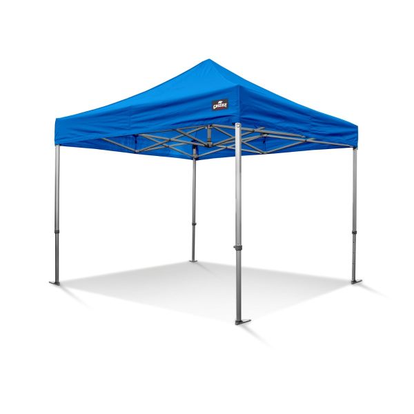 Easy up partytent blauw