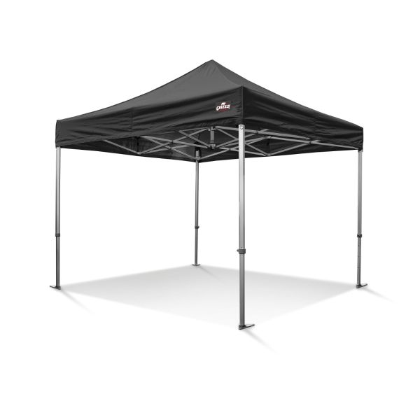3x3 GO-UP50-PVC Easy Up aluminium zwart