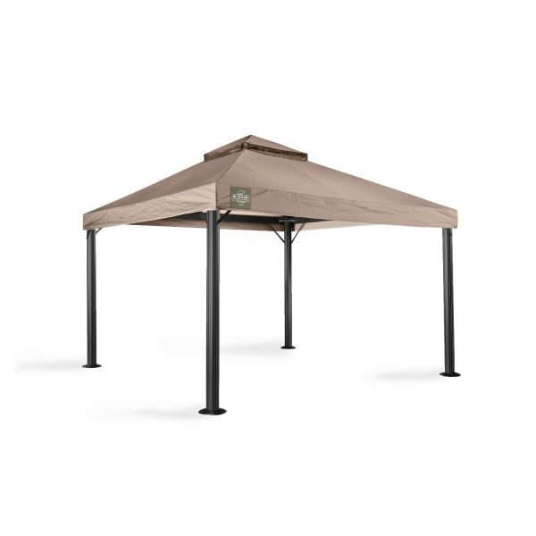 Paviljoen 3,5x3,5m Grizzly Europe Taupe zonder zijwanden