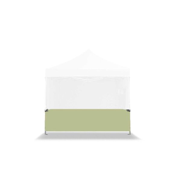 Easy Up Tent halve wand 4m voor GO-UP50 Olivijn Zand met stang