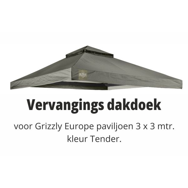 Grizzly Europe 3x3 Reserve Dakdoek-Tender 