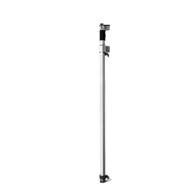 Hoek Staander voor Easy-Up GO-UP50 4x4 vouwtent. Staander is 187 centimeter lang en van aluminium gemaakt.