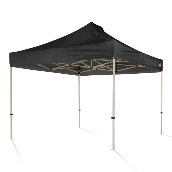 Dak Easy Up 3x3 Zwart met dak ontluchting Grizzly Outdoor
