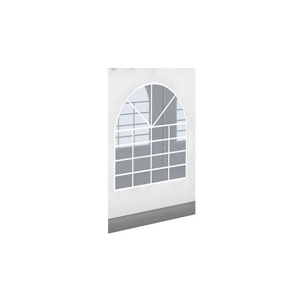 Zijwanden 2.20x2.00m Wit-Grijs
