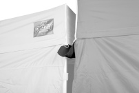 Easy Up Tent Regengoot 4,5 m verbindingsgoot Zwart